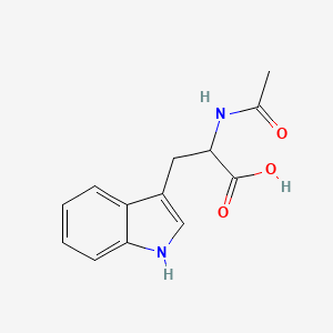 Chemical structure of Ac-DL-Trp-OH