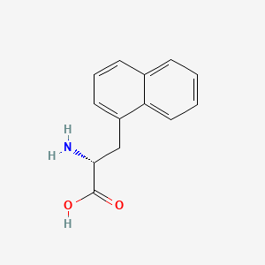 Chemical structure of H-D-1-Nal-OH