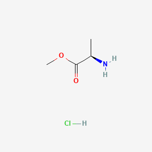 Chemical structure of H-D-Ala-OMe?HCl