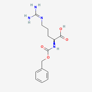 Chemical structure of Z-Arg-OH
