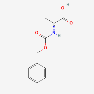 Chemical structure of Z-D-Ala-OH