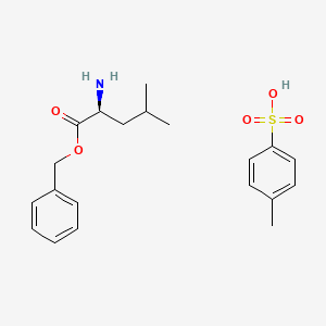 Chemical structure of H-Leu-OBzl·TosOH