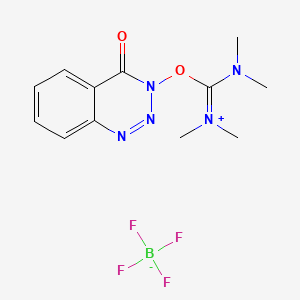 Chemical structure of TDBTU