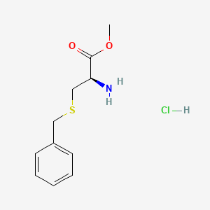 Chemical structure of H-Cys(Bzl)-OMe?HCl