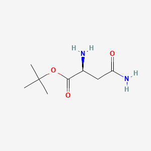 Chemical structure of H-Asn-OtBu