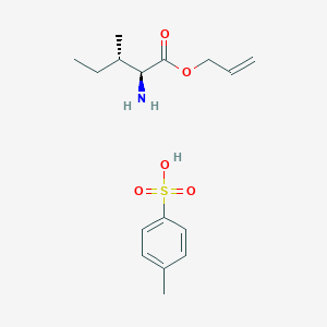 Chemical structure of H-Ile-OAll·TosOH