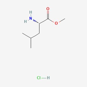 Chemical structure of H-Leu-OMe·HCl