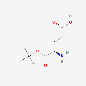 Chemical structure of H-D-Glu-OtBu