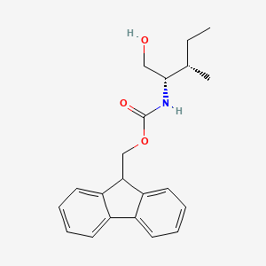 Chemical structure of Fmoc-Ile-ol