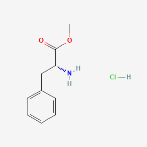 Chemical structure of H-D-Phe-OMe·HCl