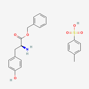 Chemical structure of H-Tyr-OBzl?TosOH