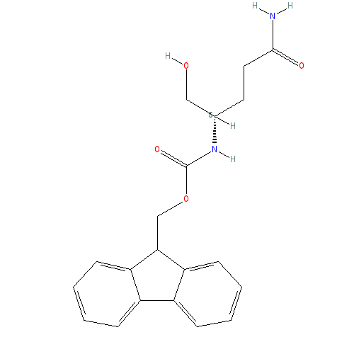 Chemical structure of Fmoc-Glutaminol