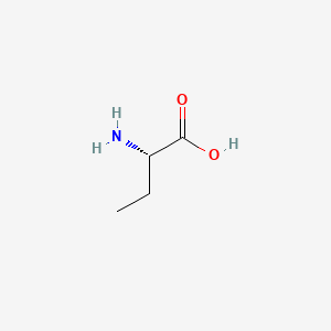 Chemical structure of H-Abu-OH