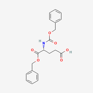 Chemical structure of Z-D-Glu-OBzl