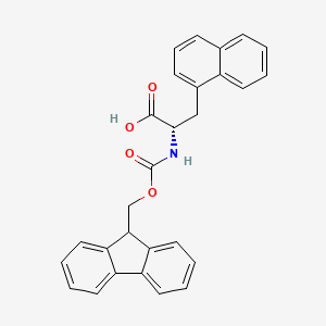 Chemical structure of Fmoc-1-Nal-OH