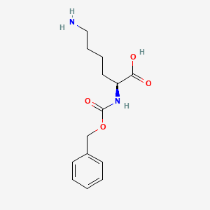 Chemical structure of Z-Lys-OH