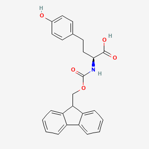 Chemical structure of Fmoc-Homo-Tyrosine·DCHA