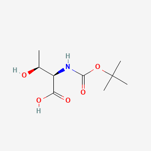 Chemical structure of Boc-D-Thr-OH