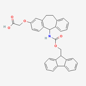 Chemical structure of Ramage Linker,Fmoc-Suberol