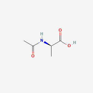 Chemical structure of Ac-D-Ala-OH