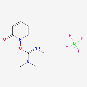 Chemical structure of TPTU