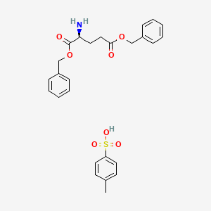 Chemical structure of H-Glu(OBzl)-OBzl·TosOH