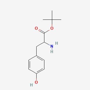 Chemical structure of H-D-Tyr-OtBu