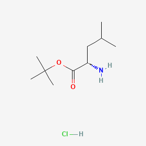 Chemical structure of H-Leu-OtBu·HCl