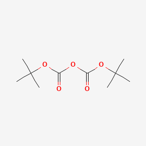 Chemical structure of Boc Anhydride