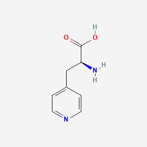 Chemical structure of L-4-Pyridylalanine