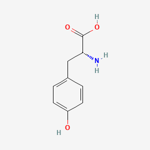Chemical structure of H-D-Tyr-OH