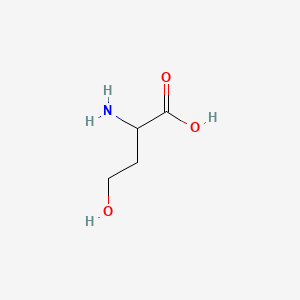Chemical structure of H-DL-HoSer-OH