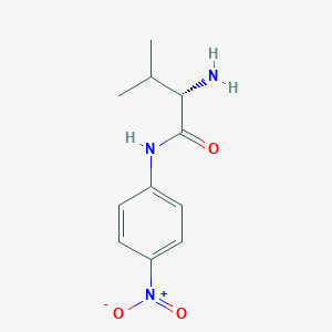 Chemical structure of H-Val-pNA