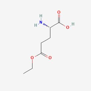 Chemical structure of H-Glu(OEt)-OH