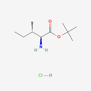 Chemical structure of H-Ile-OtBu·HCl