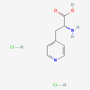 Chemical structure of 3-(4-Pyridyl)-D-Alanine·2HCl
