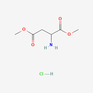 Chemical structure of H-DL-Asp(OMe)-OMe?HCl