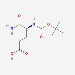 Chemical structure of Boc-Glu-NH2