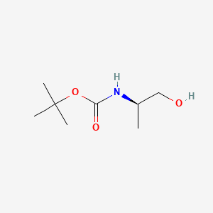 Chemical structure of Boc-D-Alaninol