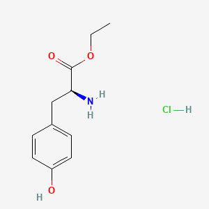Chemical structure of H-Tyr-OEt?HCl