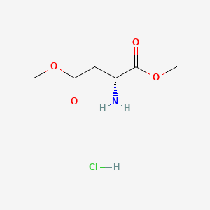 Chemical structure of H-D-Asp(OMe)-OMe·HCl