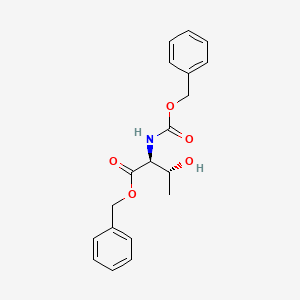 Chemical structure of Z-Thr-OBzl