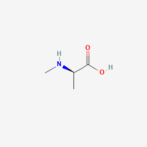 Chemical structure of H-N-Me-D-Ala-OH
