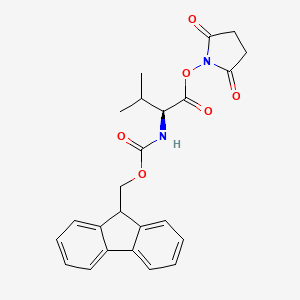 Chemical structure of Fmoc-Val-OSu