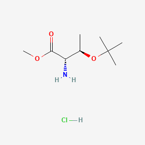 Chemical structure of H-Thr(tBu)-OMe·HCl