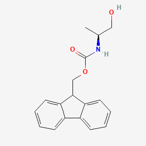 Chemical structure of Fmoc-Alaninol