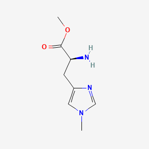 Chemical structure of H-His(Nτ-Me)-OMe·2HCl