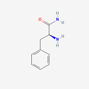 Chemical structure of H-Phe-NH2