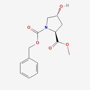 Chemical structure of Z-Hyp-Ome