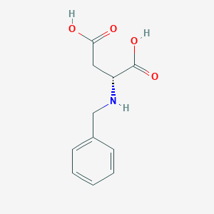 Chemical structure of H-D-Asp-Obzl